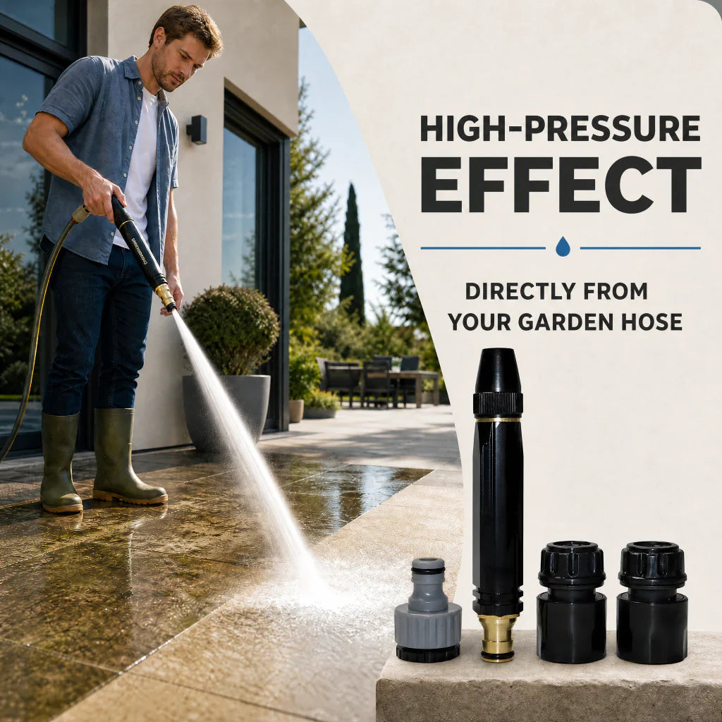 HydroJet 4 | High-Power Garden Hose Cleaning Wand