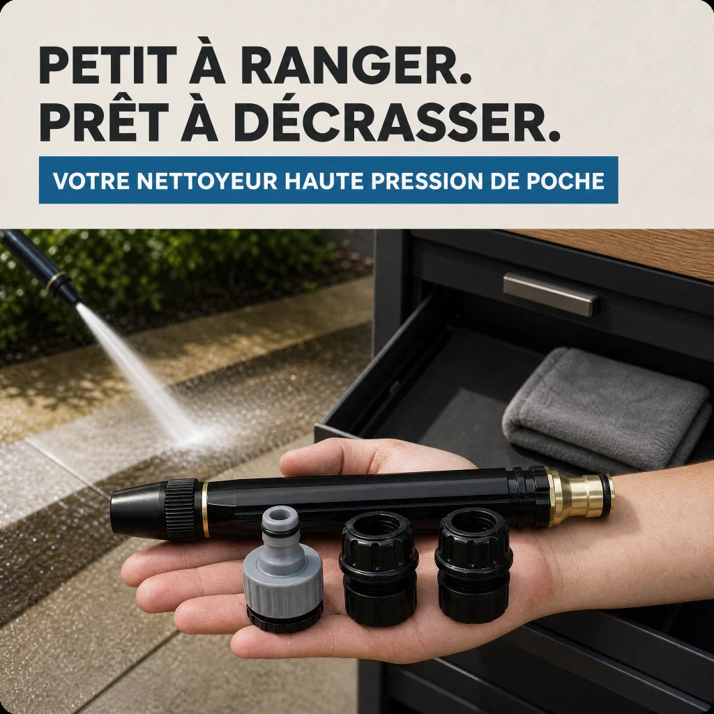 HydroJet 4 | High-Power Garden Hose Cleaning Wand