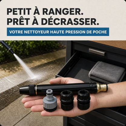 HydroJet 4 | High-Power Garden Hose Cleaning Wand